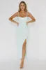 Blair Piping Trim Midi Dress Light Blue sold by Selfie Leslie