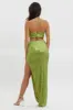 Astral Halterneck Sequin Dress Lime sold by Selfie Leslie