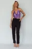 Moonshine Chain Mail Mesh Top Lavender sold by Selfie Leslie