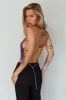 Moonshine Chain Mail Mesh Top Lavender sold by Selfie Leslie