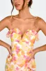 Portofino Cut-Out Split Midi Dress Floral Red sold by Selfie Leslie