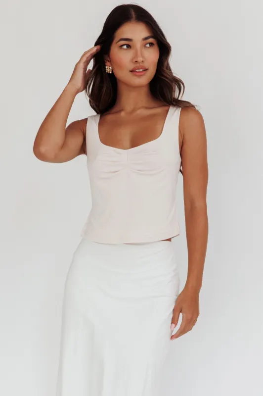 Tricia Pintuck Bust Top Bone sold by Selfie Leslie