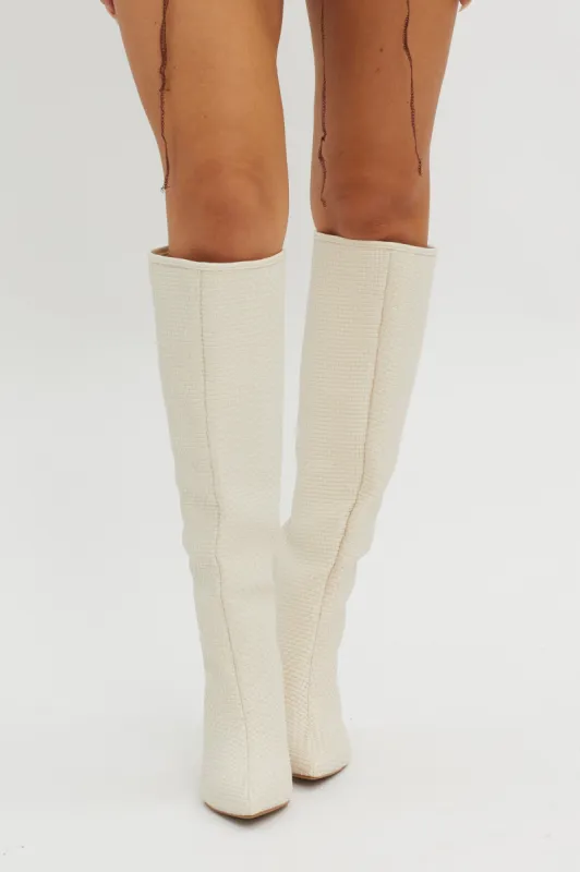 BiLLiNi Jacqueline Boot Alabaster sold by Selfie Leslie