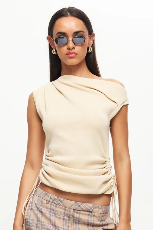 LIONESS Original Sin Top Cream sold by Selfie Leslie