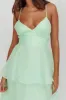 Made For You Tiered Ruffle Midi Dress Mint sold by Selfie Leslie