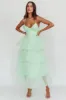 Made For You Tiered Ruffle Midi Dress Mint sold by Selfie Leslie