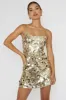 Axel Sequin Mini Dress Gold sold by Selfie Leslie