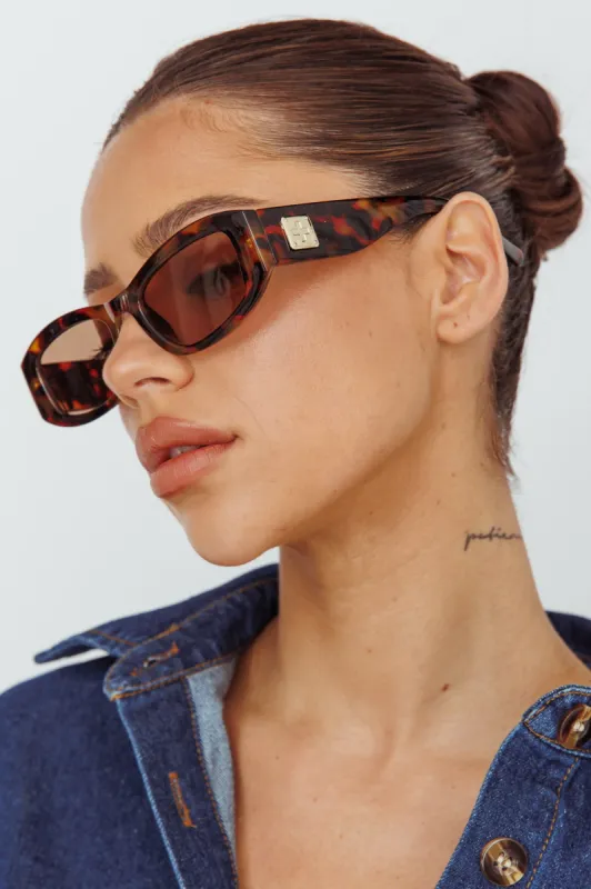 Peta And Jain Inez Sunglasses Tortoiseshell sold by Selfie Leslie