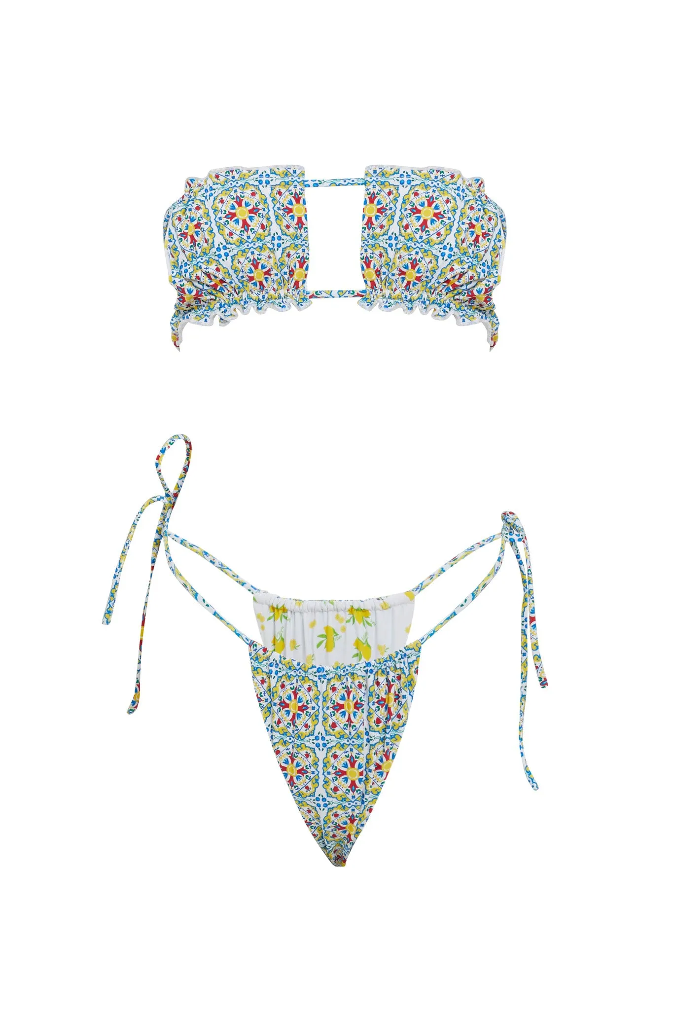 VDM The Label Blair Capri/Limone Reversible Top sold by Selfie Leslie product image thumbnail 2