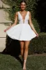 Shailene Lace Bodice A-Line Dress White sold by Selfie Leslie