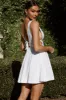 Shailene Lace Bodice A-Line Dress White sold by Selfie Leslie