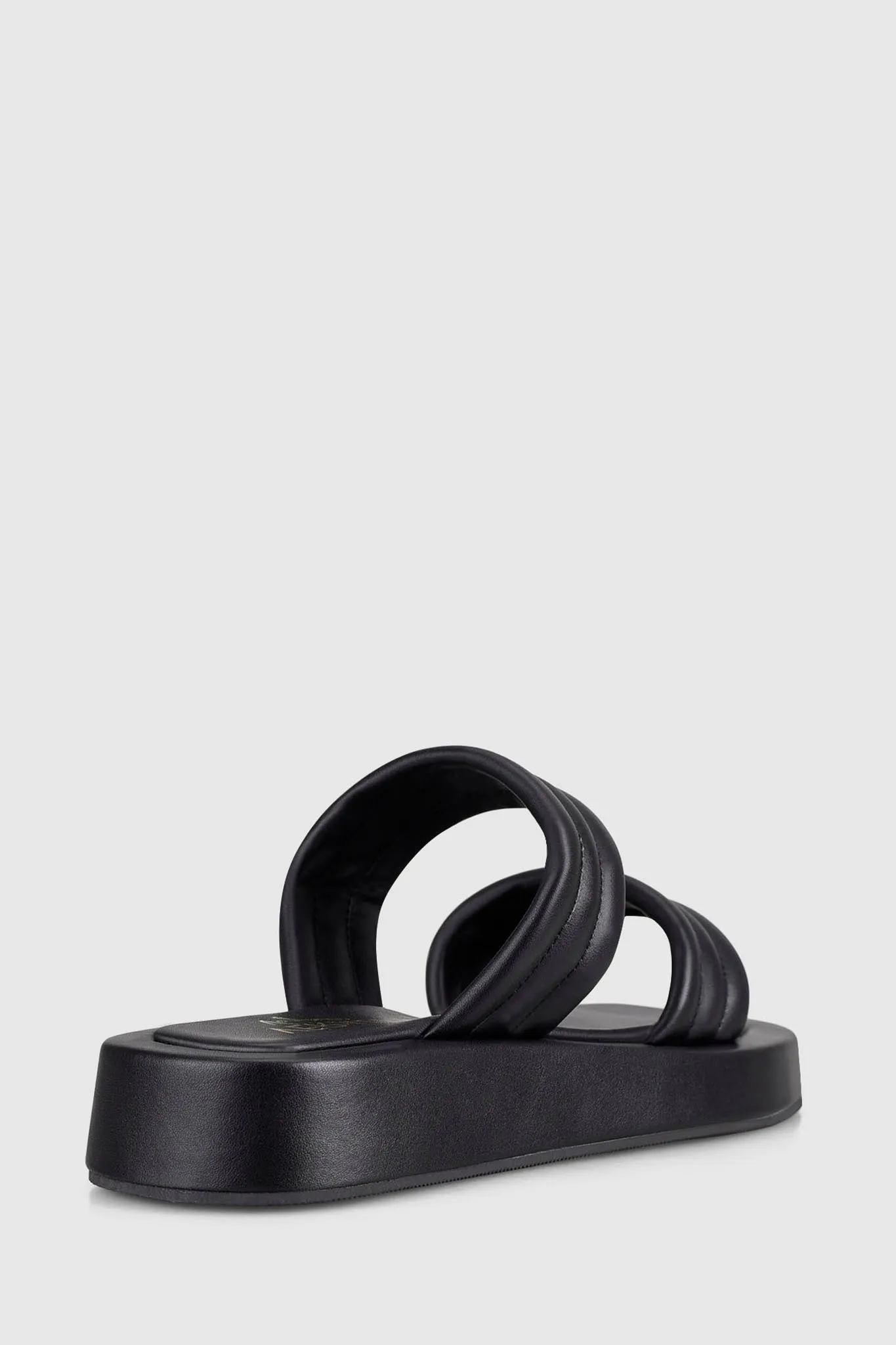 VERALi Boss Flatform Slides Black Smooth sold by Selfie Leslie product image thumbnail 4