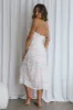 Catch Feelings Sweetheart Neckline Midi Dress Floral Pink sold by Selfie Leslie