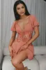 Mielle Lace Bodice Mini Dress Rose sold by Selfie Leslie