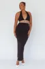 Starlight Stroll Cut-Out Diamante Dress Black sold by Selfie Leslie