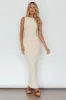 Catalina Island Sleeveless Maxi Dress Cream sold by Selfie Leslie
