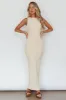 Catalina Island Sleeveless Maxi Dress Cream sold by Selfie Leslie
