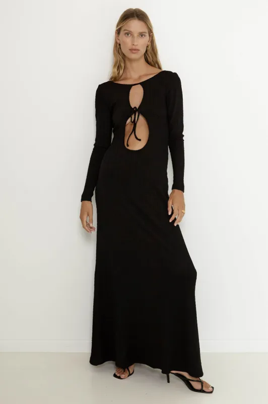 SNDYS Tallulah Maxi Dress Black sold by Selfie Leslie