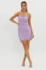 Reinhart Cami Strap Crochet Lace Dress Lilac sold by Selfie Leslie