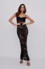 Must Be Love Lace Maxi Dress Black sold by Selfie Leslie