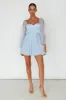 Fairytale Dream Sheer Sleeve Mini Dress Blue sold by Selfie Leslie