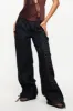 LIONESS Daydream Tie-Up Jeans Dark Denim sold by Selfie Leslie