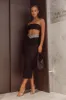Megyn Diamante Midi Dress Black sold by Selfie Leslie