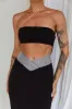 Megyn Diamante Midi Dress Black sold by Selfie Leslie