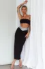 Megyn Diamante Midi Dress Black sold by Selfie Leslie