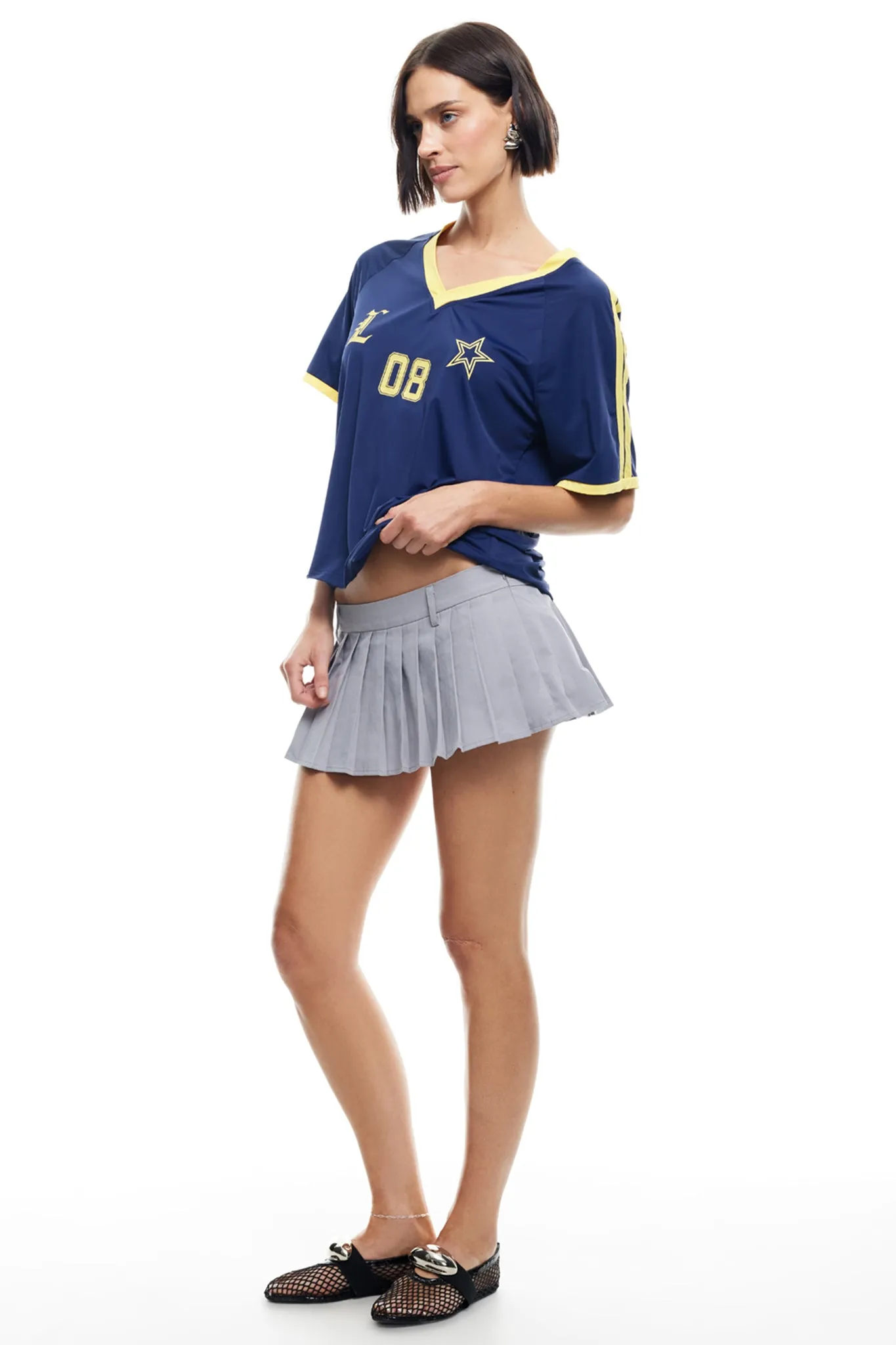 Daphne Shirred Bust Mini Dress Floral Mint sold by Selfie Leslie product image thumbnail 5