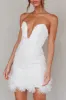 Time Of My Life Applique Mini Dress White sold by Selfie Leslie