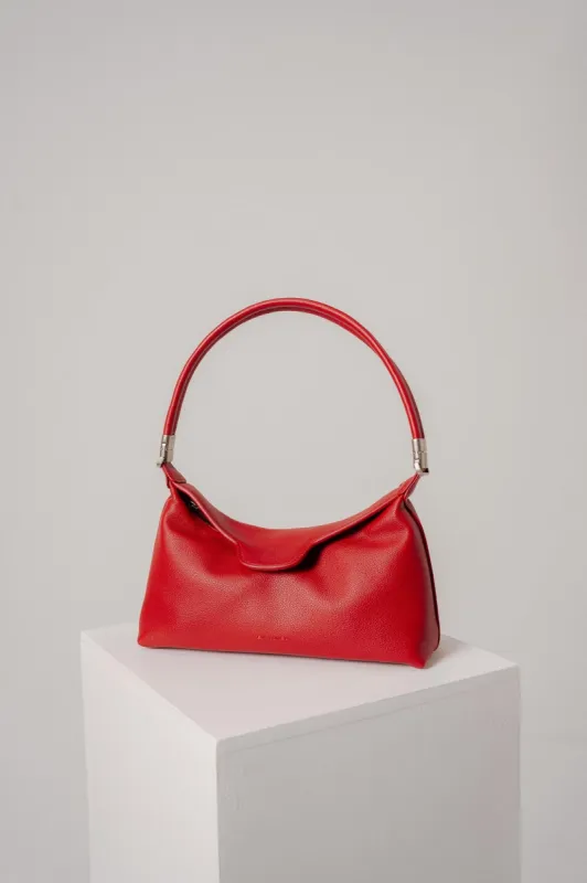 TEN TONES Aurelia Hobo Bag Red sold by Selfie Leslie