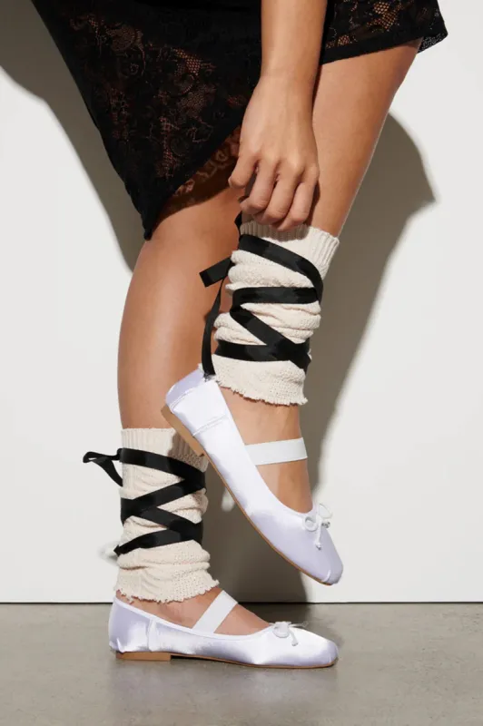 THERAPY Mystic Ballet Flat Pearl sold by Selfie Leslie