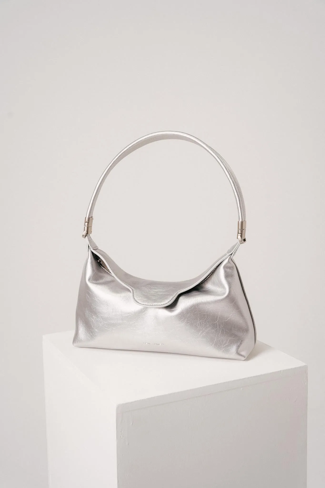 TEN TONES Aurelia Hobo Bag Silver sold by Selfie Leslie