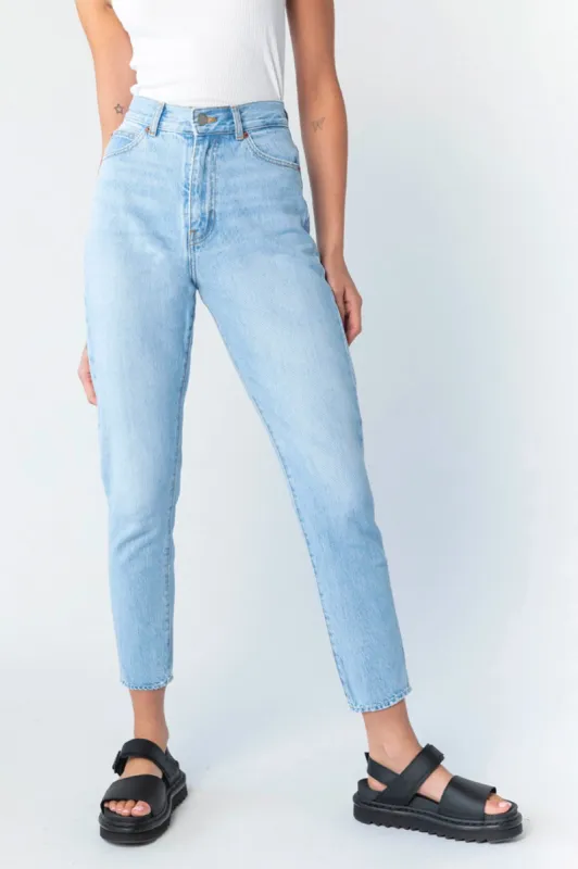 DR DENIM Nora Jeans Light Blue Jay sold by Selfie Leslie