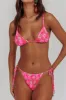 Sovereign High Cut String Bikini Bottom Pink Floral sold by Selfie Leslie