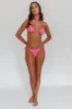 Sovereign High Cut String Bikini Bottom Pink Floral sold by Selfie Leslie