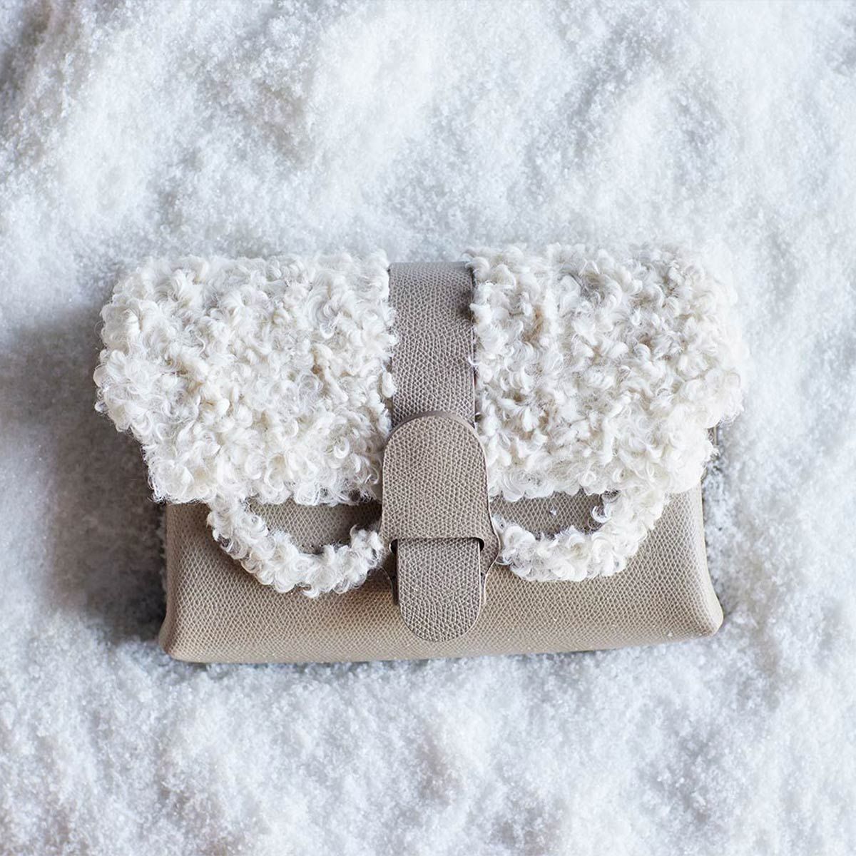 Après Aria Belt Bag | Faux Shearling sold by Senreve product image thumbnail 3