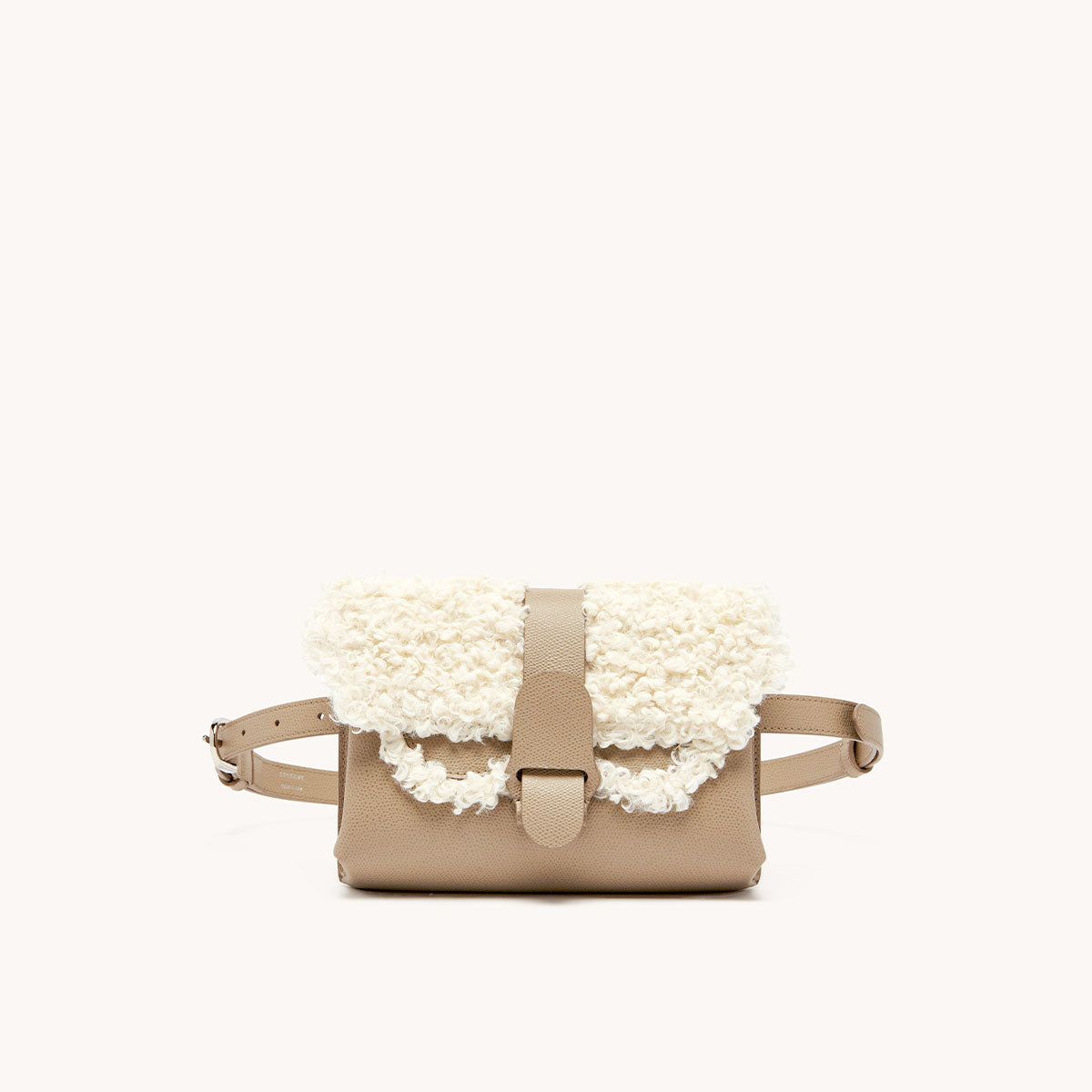 Après Aria Belt Bag | Faux Shearling sold by Senreve
