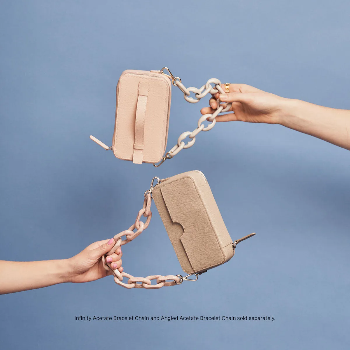 Last Chance | Convertible Jewelry Box Bag | Pebbled sold by Senreve product image thumbnail 5