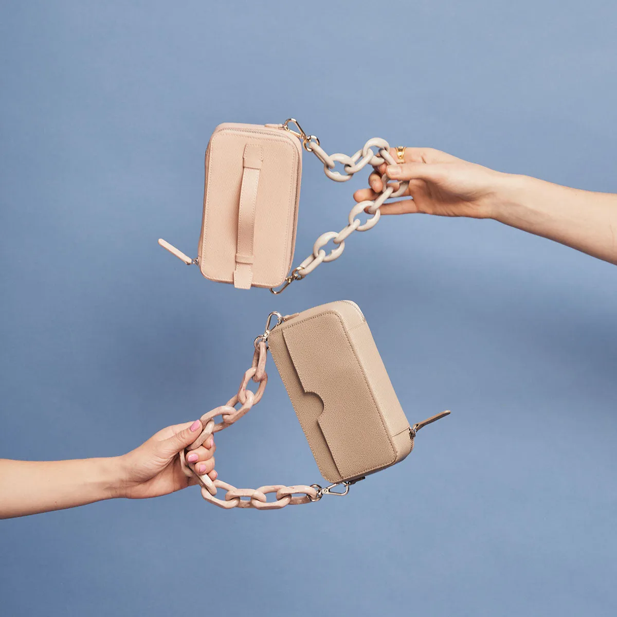 Last Chance | Convertible Jewelry Box Bag | Pebbled sold by Senreve product image thumbnail 4