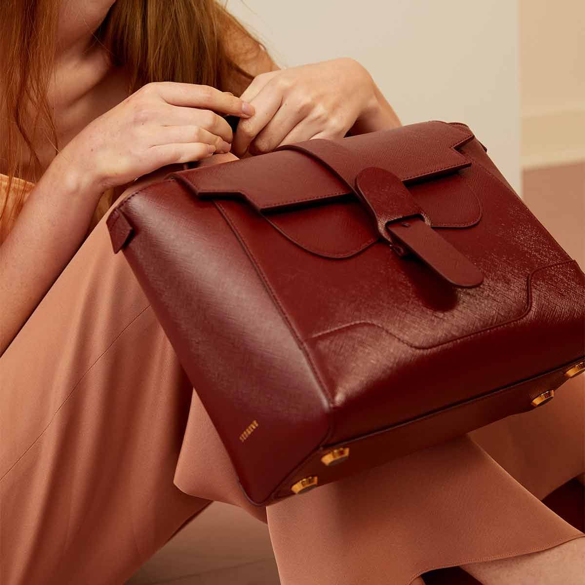 Midi Maestra | Vegan Saffiano sold by Senreve product image thumbnail 2