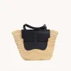 Amalfi Basket Tote | Raffia sold by Senreve