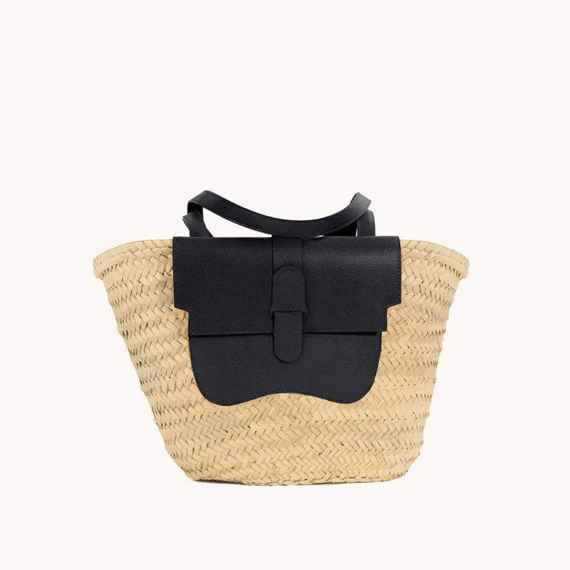 Amalfi Basket Tote | Raffia sold by Senreve