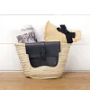 Amalfi Basket Tote | Raffia sold by Senreve