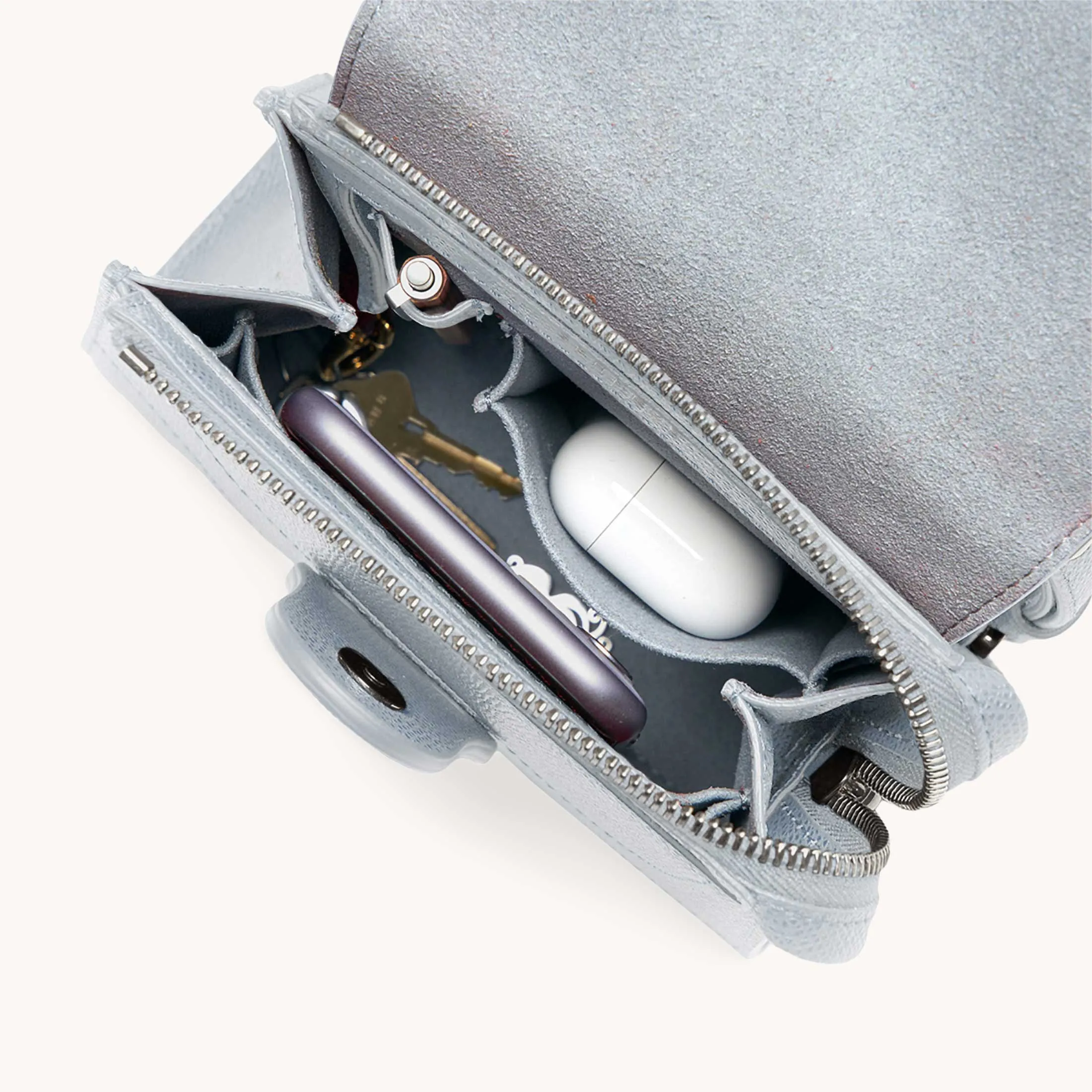 Perfectly Repacked | Mini Alunna Bag | Pebbled sold by Senreve product image thumbnail 2