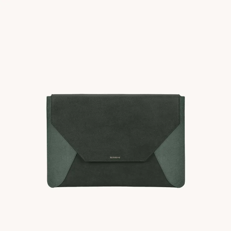 Perfectly Repacked | Envelope Laptop Sleeve | Mixed Leather sold by Senreve