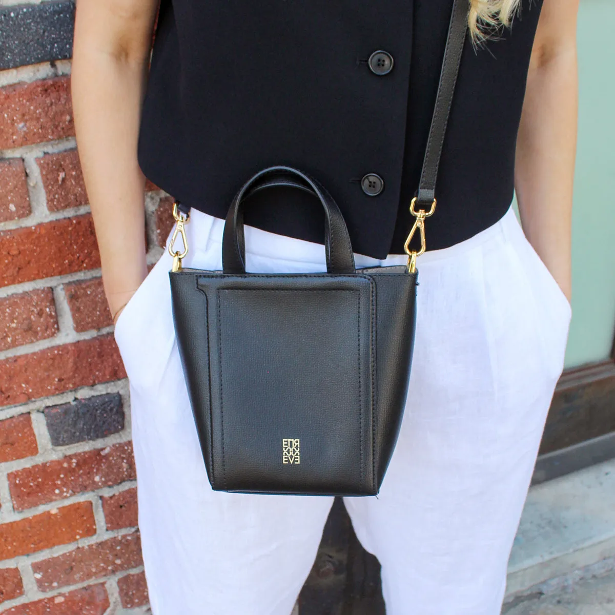 Perfectly Imperfect | Mini Tempo Tote | Tumbled sold by Senreve product image thumbnail 2