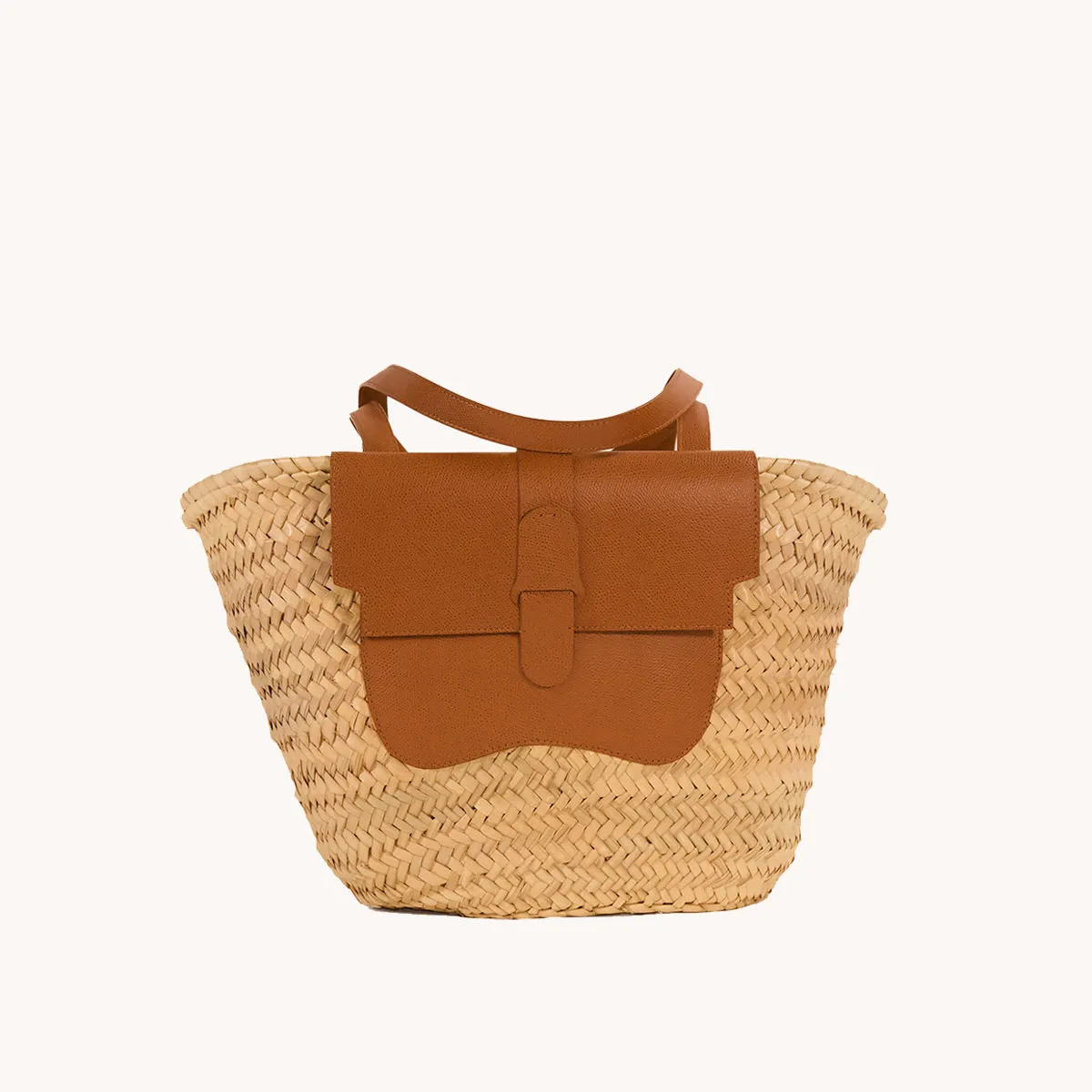 Almost Perfect | Amalfi Basket Tote | Raffia sold by Senreve product image thumbnail 4
