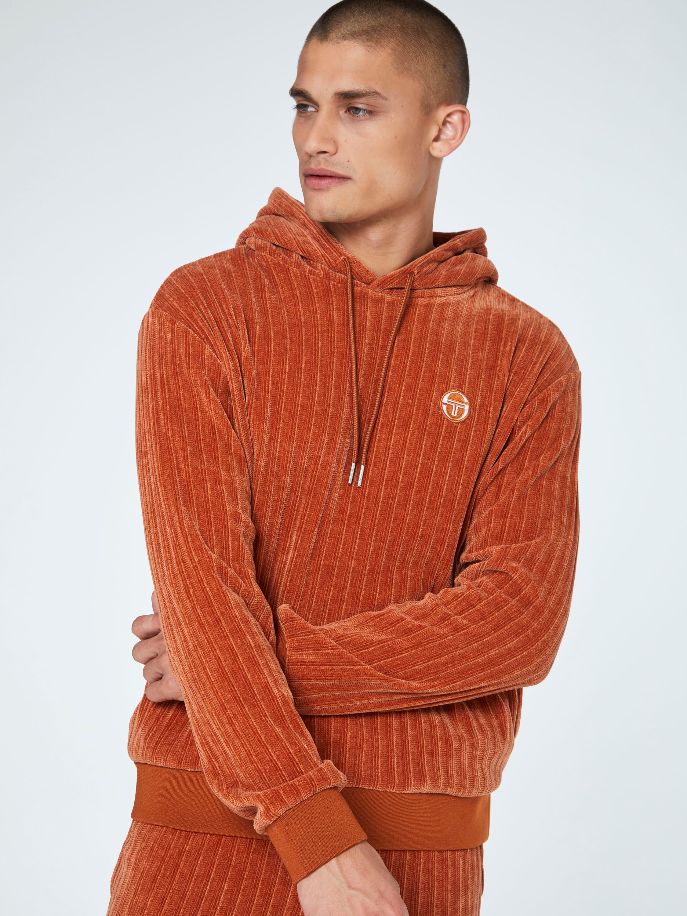 Chenille Hoodie-Bombay Brown/Brown sold by Sergio Tacchini product image thumbnail 4